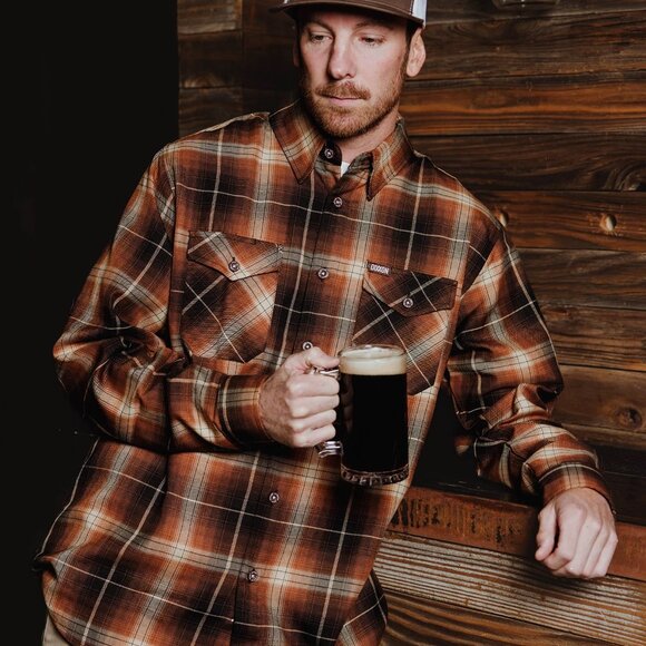 DIXXON Flannel IRISH GOODBYE Flannel Shirt - Men's M - Picture 7 of 11